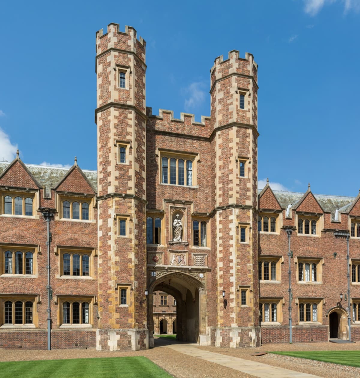 University of Cambridge kampüsünden bir görünüm