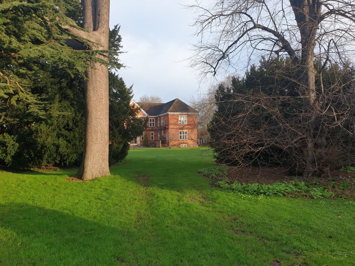 University of Reading kampüsünden bir görünüm