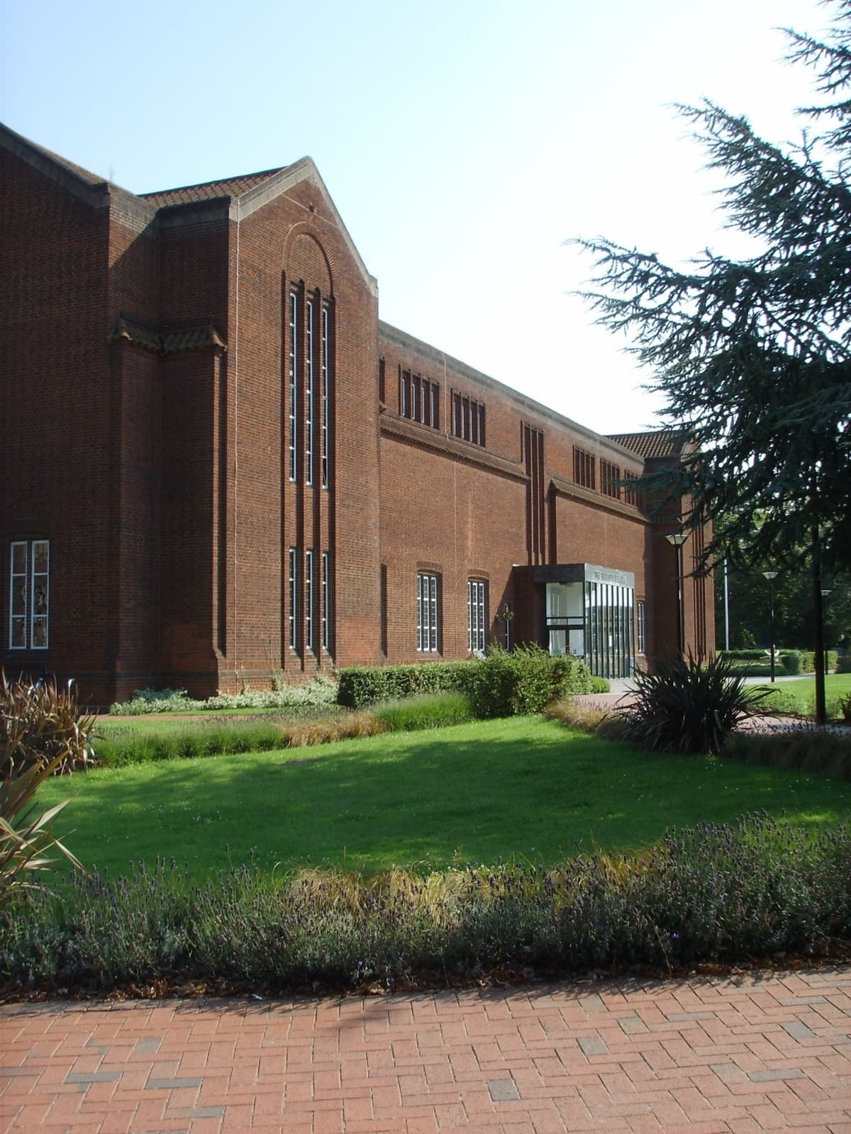 University of Southampton kampüsünden bir görünüm