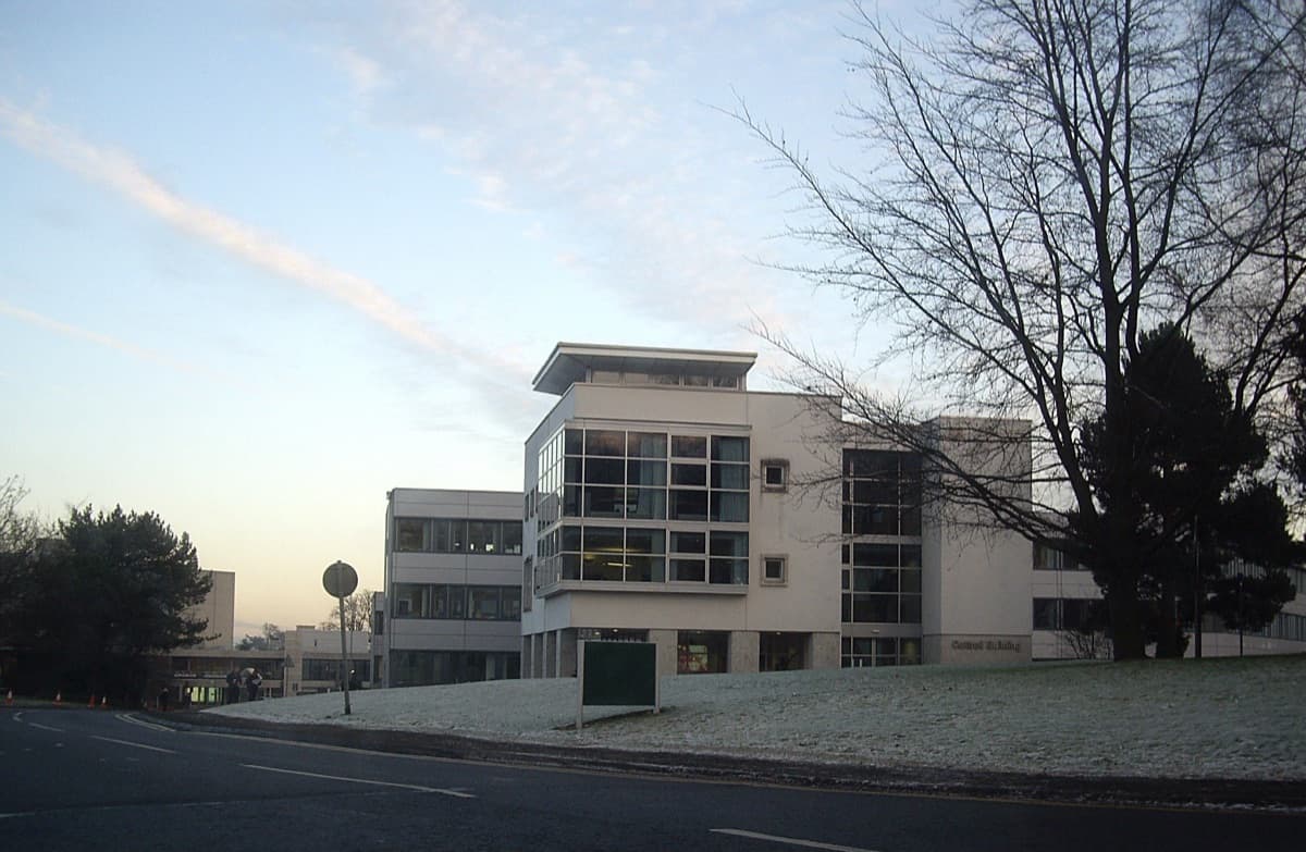 University of Stirling kampüsünden bir görünüm